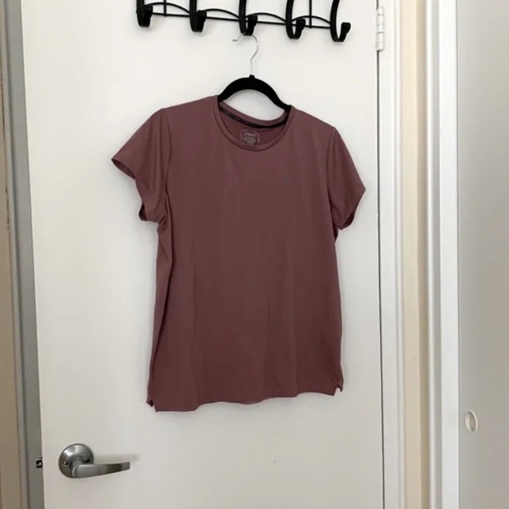 Pink ASICS Workout Shirt